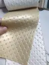 Artificial leather soft and hard wrapped sliding door leather wall decorative leather fabric in stock, small footprint No. 2 Specification image